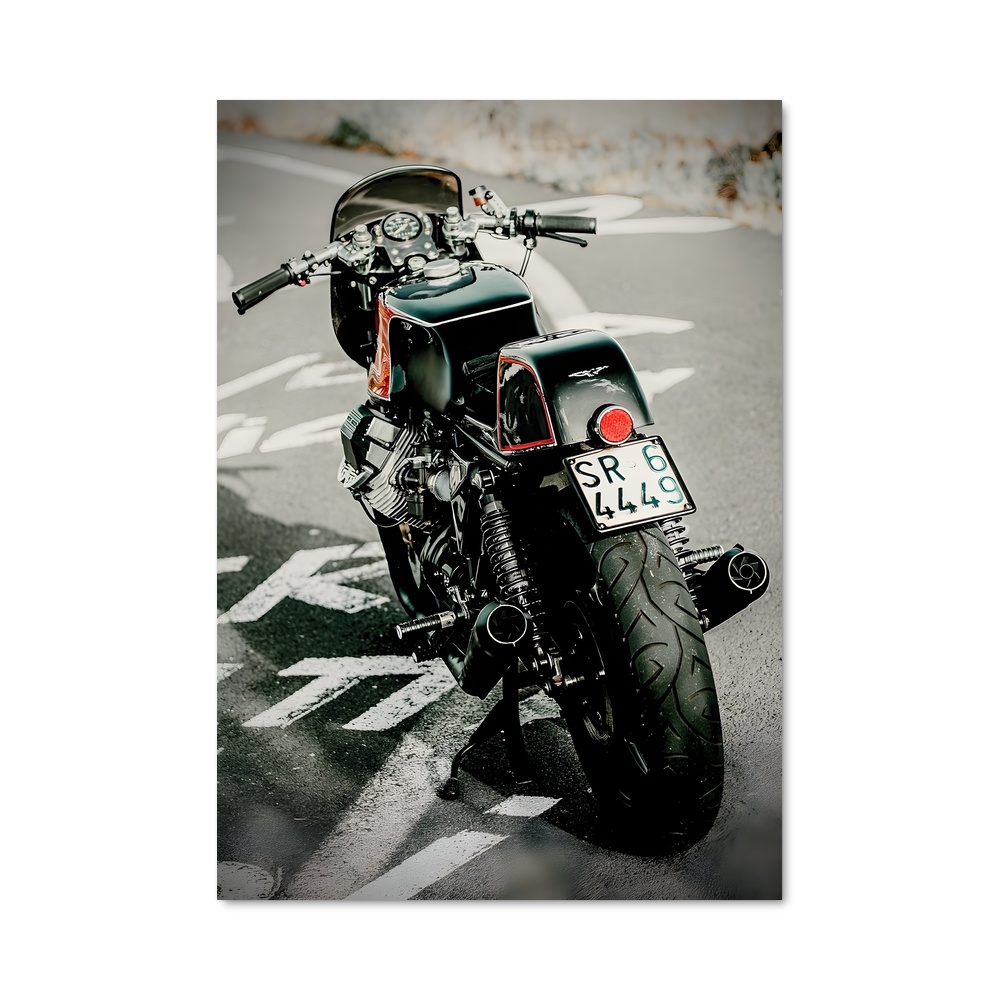 Poster Moto Guzzi élégant